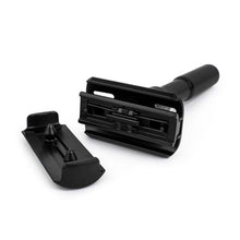 Cargar imagen en el visor de la galería, Máquina Para Afeitar Qshave Clásica Black Cuchillas Intercambiables Ajuste De Nitidez 11 Cm
